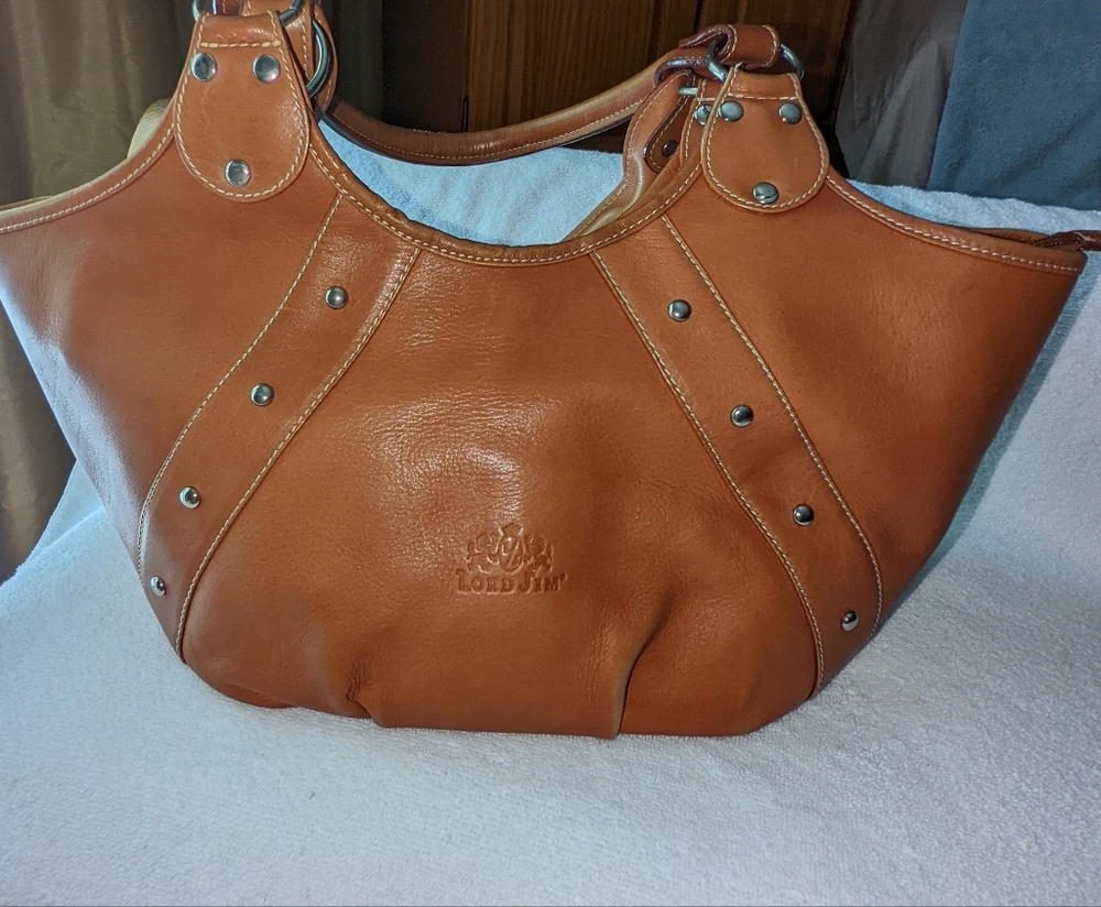Lord Jim leather shoulder bag.